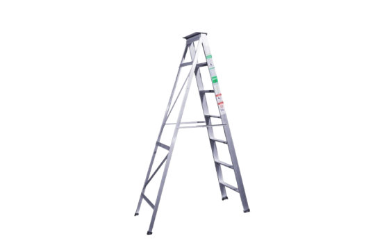 Rent 7ft aluminium ladder in Akuressa - LKR 1,200/day - 150kg capacity commercial ladder - Feehy Rentals